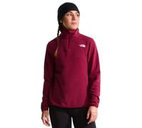 The North Face Womens Glacier Fleece 1/4 Zip: Burgundy Crush: M Size: