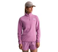 The North Face Womens Glacier Fleece 1/4 Zip: Hushed Lavender: M Size:
