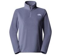The North Face - Women's Glacier Fleece 1/4 Zip Jacket - Fleece jumper size L, grey/blue