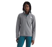 The North Face Women's Glacier Fleece 1/4 Zip Jacket, Tnf Mid Grey Heather, XL