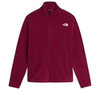 The North Face Glacier Fleece Full Zip fleece red burgundy women - M