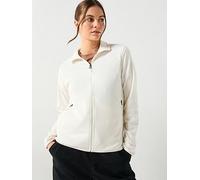 The North Face - Fleeces with zip - W Glacier Fleece Jacket White Dune for Women - Size L White L