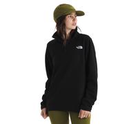 The North Face Women's Glacier Fleece Quarter Zip Jacket - 1/4 Zip Pullover Jacket, Zip Pockets, Stretch Fabric, TNF Black, XX-Large