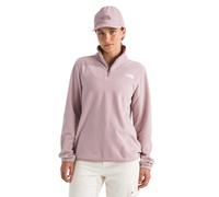 The North Face Women's Glacier Fleece Quarter Zip Jacket - 1/4 Zip Pullover Jacket, Zip Pockets, Stretch Fabric, TNF Black, Medium
