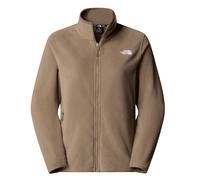 The North Face Womens Glacier Full-Zip Fleece Brown M