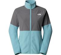 The North Face Women's Glacier Heavyweight Full Zip Jacket, Blue Eclipse/Smoked Pea, XS