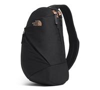 THE NORTH FACE Women's Isabella Sling - PFAS Free, Tnf Black Light Heather/Burnt Coral Metallic-npf, One Size