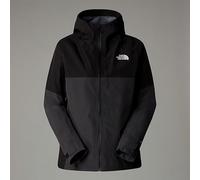 The North Face Women's Jazzi 3L Gtx Jacket, Anthracite Grey/Tnf Bla, L