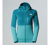 The North Face Women's Meteora Fz Fleece Jacket, Galactic Blue-Deep Teal, M