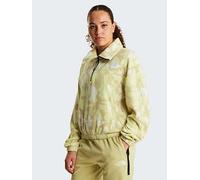 The North Face Womens Mountain Athletics 1/2 Zip Fleece, Yellow, Size S, Women Yellow