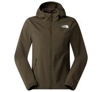 The North Face - Women's Windbreaker Hiking Jacket - W Nimble Hoodie 2 New Taupe Green for Women - Size L Green L