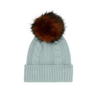 THE NORTH FACE Women's Oh Mega Fur Pom Beanie, Muted Pine, One Size
