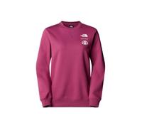 The North Face Women's Outdoor Graphic Crew Sweatshirt, Cyber Berry, XXL