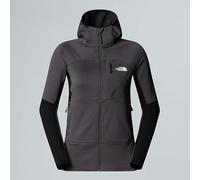 The North Face - Fleeces in Polartec® - W Polartec Powergrid Stormgap Hoodie Anthracite Grey TNF Black for Women - Size S Grey S