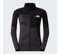 The North Face - Fleece jacket with zip Polartec® - W Polartec Powergrid Stormgap Jacket Asphalt Grey TNF Black for Women - Size S Grey S