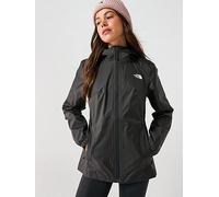 The North Face Womens Quest Zip In Waterproof Jacket, Black, Size L, Women Black