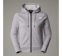 The North Face Women's Reaxion Fleece Full Zip Hooded Jacket, Tnf Light Grey Heather, S