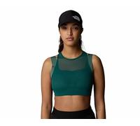 The North Face Women's Refina Double-Layer Sports Bra, Deep Nori, S