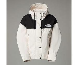 The North Face Women's Reign On Running Jacket, White Dune/Tnf Black, M