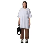 The North Face Women's S/S Essential Oversize Dress TNF White/Latte XS