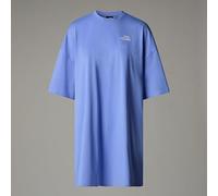 The North Face Women's S/S Essential Oversize Dress Virtual Blue S