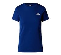 The North Face Women's S/S Simple Dome Slim T-Shirt, Estate Blue, M