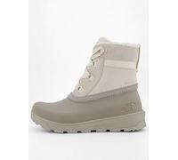 THE NORTH FACE Womens Shellista V Shorty Waterproof Boot- White, White, Size 3, Women White