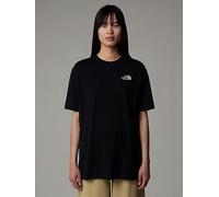 THE NORTH FACE Womens Short Sleeve Essential Oversize T-shirt - Black, Black, Size Xs, Women Black