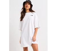 THE NORTH FACE Women's Short Sleeve Essential Oversized Tee Dress - White, White, Size Xs, Women White