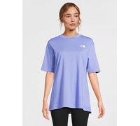 The North Face Women's S/S Essential Oversize T-Shirt Virtual Blue XS