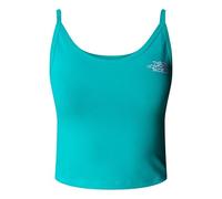 The North Face Women's Slim Crop Tanktop, Vistula Blue, XS
