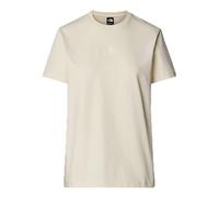 The North Face Women's SS Logo Rmst Relaxed T-Shirt White Dune XXL