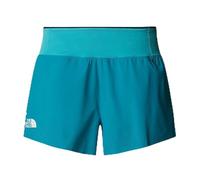 The North Face Women's Summit Pacesetter 3In Sht Shorts, Galactic Blue/Deep Teal, XL