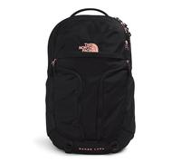 THE NORTH FACE Women's Surge Luxe Computer Laptop Backpack, Tnf Black/Burnt Coral Metallic-npf, One Size, Women's Surge Luxe