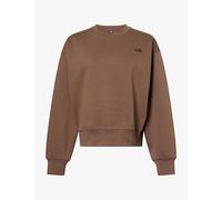 The North Face Essential Simple Dome Boxy Os Sweatshirt Brown L Woman