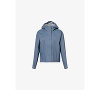 The North Face Womens The North Face Voyage Rain 3L Hooded Nylon Jacket Granite Grey M