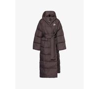 The North Face Womens The North Face x Skims Nuptse Belted Shell-Down Parka Phoenix M