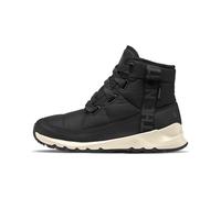 The North Face Women's Thermoball Lace Up Luxe Waterproof Boot | Insulated Winter Boots with Collar, TNF Black/Asphalt Grey, 6