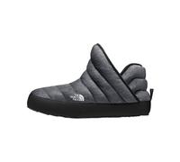 The North Face Women's Thermoball Traction Winter Bootie - Insulated, DWR Finish, Phantom Grey Heather Print/TNF Black, 10