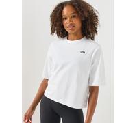 The North Face Women's TNF™ Essential Simple Dome Boxy Relaxed T-Shirt, White, Size 2Xl, Women White