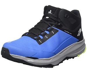 THE NORTH FACE Women's Vectiv Exploris 2 Mid Futurelight Sneaker, Super Sonic Blue TNF Black, 7 UK