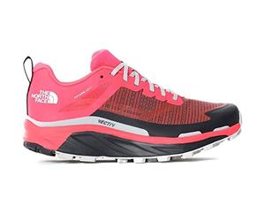 THE NORTH FACE Women's Vectiv Infinite Walking Shoe, TNF Black Brilliant Coral, 6.5 UK