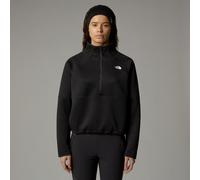 The North Face Womens Vertical Thermal 1/4 Zip Fleece TNF BLACK - Size X-Small