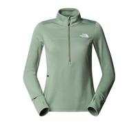 The North Face Women's Winter Warm Pro 1/4 Zip Top - Green, Perfect for Cold Weather Running