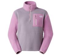 The North Face - Women's Yumiori 1/4 Zip - Fleece jumper size S, pink/purple