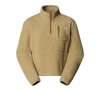 The North Face Women's Yumiori 1/4 Zip Sweatshirt, Khaki Stone/Khaki Stone, XXL