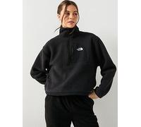 The North Face Womens Yumiori Off Peak 1/2 Zip Jacket - Black, Black, Size M, Women Black