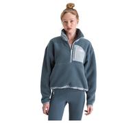 The North Face Women's Yumiori Off Peak 1/2 Zip Sweatshirt, Granite Grey/Frost Grey, L