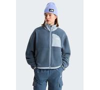 The North Face Womens Yumiori Off Peak Full Zip Fleece, Grey, Size L, Women Grey