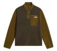 The North Face Yumiori 1/4 Zip Fleece: New Taupe Green/Caraway: L Size